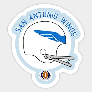 San Antonio Wings (World Football League) 1975 Sticker